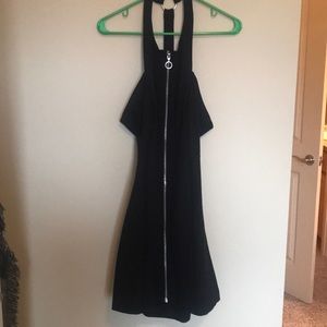 Black Free People open back dress
